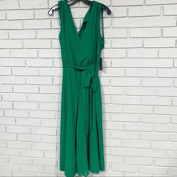 Vince Camuto Vibrant Green Jumpsuit - Picture 1 of 11